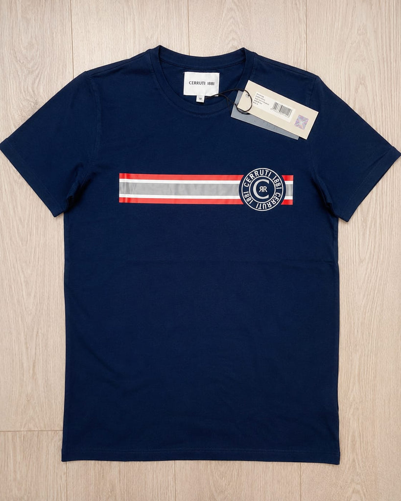 Tee-Shirt Cerruti (Bleu)