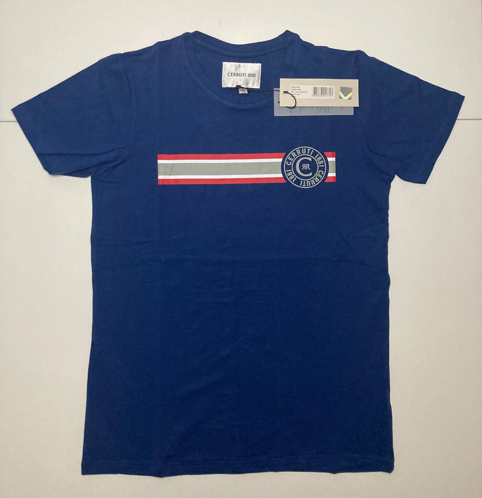 Tee-Shirt Cerruti (Bleu)