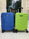 2 Valises Cabine Kaporal (Bleu&Vert)